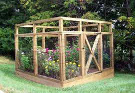 Protected Garden You Could Even Make It A Small Green House For Winter Pinned From S Fenced Vegetable Garden Backyard Vegetable Gardens Home Vegetable Garden