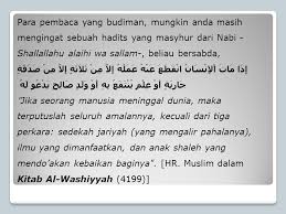 Ada amalan yang membuat kita mendapatkan pahala meski kita telah tiada. Go Green Sebuah Amal Jariyah Ppt Download