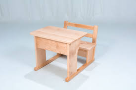 Montessori Tisch Und Sitzbank Mit Lehne Etsy Childrens Furniture Childrens Table Kids Seating