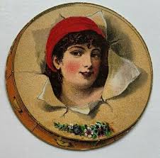 Vintage Victorian Trade Card Sapolio Enoch Morgan Sons Soap Die Cut Gypsy  Woman