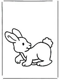 Dierendag Juf Leonie Konijnentekening Dieren Kleurplaten Grappige Konijntjes