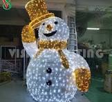 Christmas Decoration LED Giant Snowman Motif Lights for ...