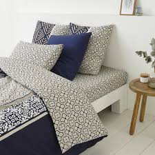 Trois suisses housse de couette. Housse De Couette Coton Atrium Bleu Marine Housse De Couette 3 Suisses
