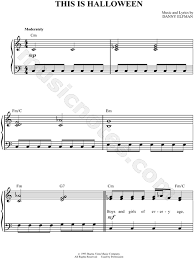 It's the best place where musicians can enjoy unlimited downloads, browse our entire collection. This Is Halloween From The Nightmare Before Christmas Sheet Music Easy Piano In C Minor Download Print Saxophone Sheet Music Christmas Sheet Music Piano Songs Sheet Music