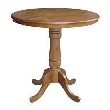 Maybe you would like to learn more about one of these? Amazon Com International Concepts 36 Round Top Pedestal Table With 12 Leaf 34 9 H Dining Or Counter Height Pecan Tables