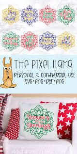 Download Christmas Mandala Bundle Of 8 Svgs 349649 Svgs Design Bundles Christmas Mandala Christmas Craft Projects Mandala