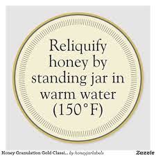 Honey Granulation Gold Classic Round Sticker Zazzle Com In 2021 Round Stickers Nutrition Facts Label Create Custom Stickers