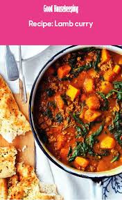Lamb Curry With Butternut Squash And Spinach Recipe Lamb Curry Curry Recipes Pumkin Recipes