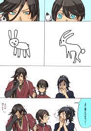 うさぎ on twitter touken ranbu anime art beautiful hanamaru