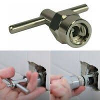 Verify the shut off valves (check stop kit) are in the open position. Moen Shower Valve Cartridge Removal Tool