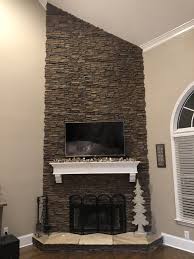 We did not find results for: Replace A Brick Fireplace With Stacked Stone Elegance Barron Designs