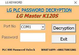 Ls master k80s ls master k120s unlock mitsubishi plc Plc Hmi Password Unlock All Ls Plc Model Password Crack Plc Hmi Password Unlock Programmable Logic Controller Password Is Big Trouble For Machine Failure And Program Backup Our Mission Is To