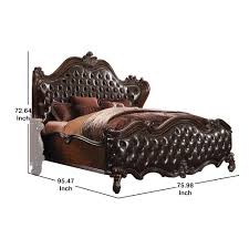 Queen headboard footboard at alibaba.com available in multiple colors, styles, and sizes depending on your preferences and other. Scrolled Queen Size Wooden Bed With Button Tufted Padded Headboard And Footboard Brown On Sale Overstock 29713821