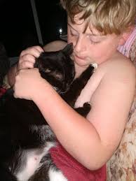 Lost pet cat named Spooks