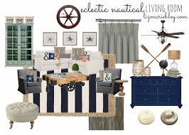 Nautical Nautical Living Room Nautical Room Eclectic Living Room