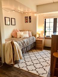 Final Product Of My Pinterest Inspired Dorm Room Dorm Room Designs Dorm Room Inspiration College Bedroom Decor