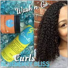 Wash N Go With Curls Blueberry Bliss Curl Control Jelly Curls Blueberry Bliss Hair Jelly Natural Hair Styles