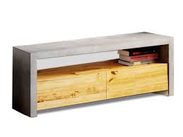 Erleben sie die idyllische landschaft und entdecken sie die zahlreichen attraktionen und gastrobetriebe. Glay Tv Bank Material Massivholz Pinie Beton