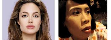Image result for 2. Angelina Jolie Dan Omas Wati