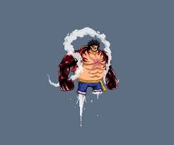 #one piece #luffy #monkey d. One Piece One Piece Luffy Gear 4 Gif
