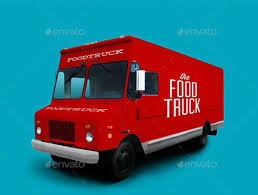 Download 19 Food Truck Mockup Psd Free And Premium Mockupcloud