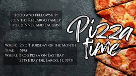 Bro's Pizza Night!