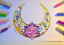 Anime my drawing sailor moon tattoo design tattoo concept. Artstation Crystal Tattoo Sailor Moon Copic Marker Lighane S Artblog
