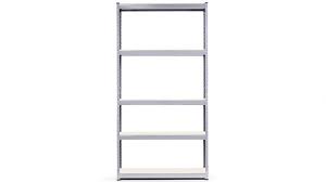 Galvanized steel offers many benefits: Buy Kartrite 5 Shelf Garage Storage Rack 180x90cm Galvanized Steel Harvey Norman Au