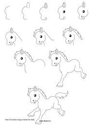 How To Draw A Horse For Kids Bilscreen 736x527 the best simple horse drawing ideas on horse. how to draw a horse for kids bilscreen