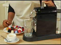 2 programmable coffee selections for 2 cup sizes: How To Use The Nespresso Citiz Espresso Maker Williams Sonoma Youtube