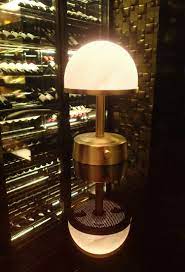 Mini Art Deco Cordless Lamp Antique Brass Cordless Lamp Art Deco Lamps Modern Lanterns