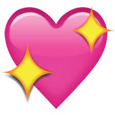 Sparkling Pink Heart Emoji Pink Heart Emoji Heart Emoji Emoji Backgrounds