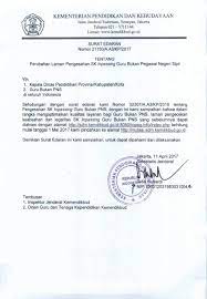 Format sk ini dalam format word atau doc sehingga para pns tinggal mengisinya. Perubahan Laman Pengesahaan Sk Inpassing Gbpns Smk Muhammadiyah 1 Salam