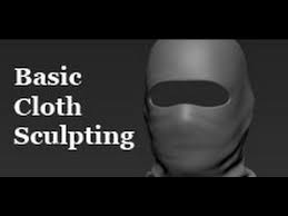 3d Modeling Tutorial 96 Modeling And Sculpting Cloth Balaclava Youtube Zbrush Tutorial 3d Modeling Tutorial Sculpting Tutorials