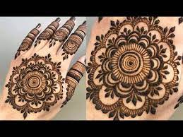 But this time mehndi designing is a big art and bazaar is full of newest mehndi design tools and techniques. Back Hand Gol Tikki Mehndi Designs Gol Tikki Mehndi Designs For Back Hand Back Hand Mehndi Youtube