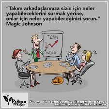 Takim Arkadaslariniza Sizin Icin Neler Yapabileceklerini Sormak Yerine Onlar Icin Neler Yapabileceginizi Sorun Magic Johnson Terapi Psikoloji Motivasyon