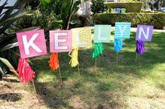 Birthday Lawn Signs Rental Regina Diy Rainbow Birthday Name Sign For The Lawn Diy Birthday Lawn Signs Outdoors Birthday Party Birthday Yard Signs