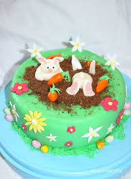 Gourmand Iz Gateau De Paques Gateaux Lapin Gateau Facile