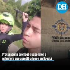 Nacional ❌ La Procuraduría General de la Nación decidió extender por tres  meses más la suspensión provisional de la patrullera Érika Judith Pérez  Romero, involucrada en un caso de presunto uso excesivo