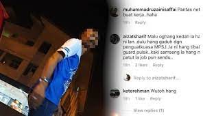 Viral di media sosial video rakaman kamera litar tertutup (cctv) seorang pelawak terkenal bertengkar dengan seorang pengawal keselamatan di kawasan perumahan di acacia park desa jati, nilai negeri sembilan. Semalaman Dalam Lokap Pelawak Pukul Pengawal Bebas Dengan Ikat Jamin Hiburan Mstar