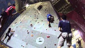 Some are brick or wooden constructions, but on most modern walls, the material most often used is a thick multiplex board with holes drilled into it. 20140816 Wall Climbing At Putrajaya Challenge Park 14 Youtube