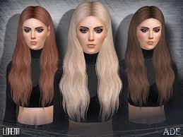 sims 4 cc s the best ade lorena sims hair sims 4 sims 4 tsr