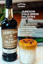 Jameson Cold Brew Dalgona Coffee Recipe Jameson Whiskey Drinks Cold Brew Recipe Cold Brew