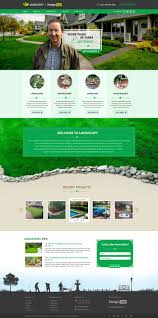 Landscapy Free Landscape Psd Website Template Designyep Business Website Design Website Design Inspiration Website Template