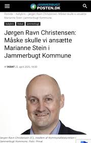 EN LOKALPOLITIKER: “MÅSKE SKULLE VI ANSÆTTE MARIANNE STEIN I JAMMERBUGT  KOMMUNE.”