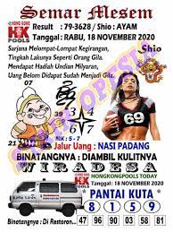 1 New Message Kode Syair Hongkong 18 November 2020 Forum Syair Togel Hongkong Singapura Sydney