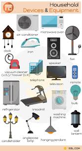 Household Tools Devices And Equipment Vocabulary 7 E S L Modismos Ingleses Aprender Ingles Vocabulario Educacion Ingles