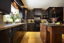 20 Stunning Black Kitchen Cabinets Modern Kitchen Paint Traditional Kitchen Design Kitchen Design Small