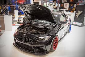 This modified bmw m2 competition f87 is slightly lighter than the series and designed for the track. Foto Essen Motor Show 2018 Bmw M2 Competition Mit Aulitzky Tuning Mit M4 Motor S55 620 Ps 850 Nm Vergrossert