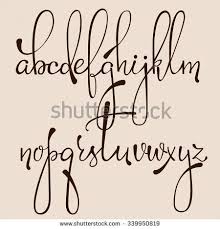 Handwritten Pointed Pen Ink Style Decorative Calligraphy Cursive Font Calligraphy Alphabet Cute Calligraphy Let Lettering Alphabet Lettering Cute Calligraphy